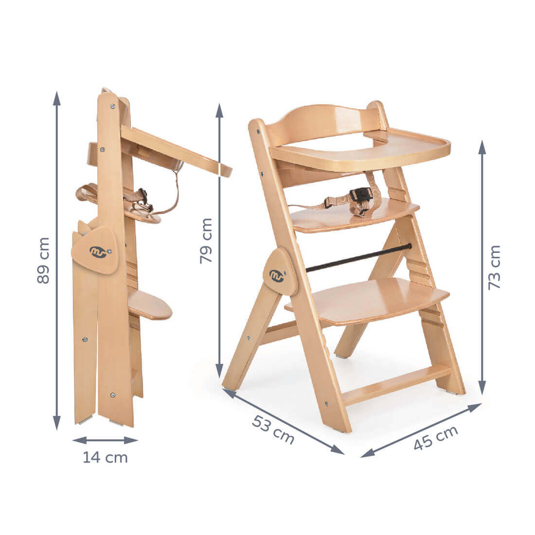 Trona evolutiva plegable Full plus MSBABYWORLD