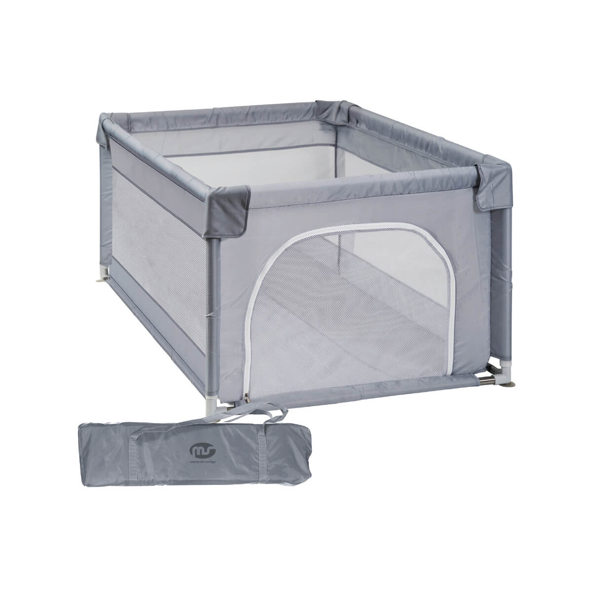 Parque de juegos para bebé de nylon L 120x120cm - MSBABYWORLD parque de juego 120x120cm con bolsa para transporte